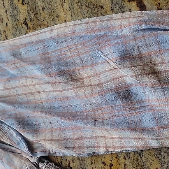 Self E beautiful coord plaid top NWT - Picture 3 of 10